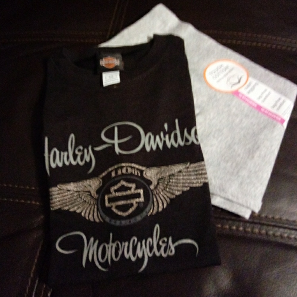 🎆SALE😘 New Harley Davidson shirt&stretch capris